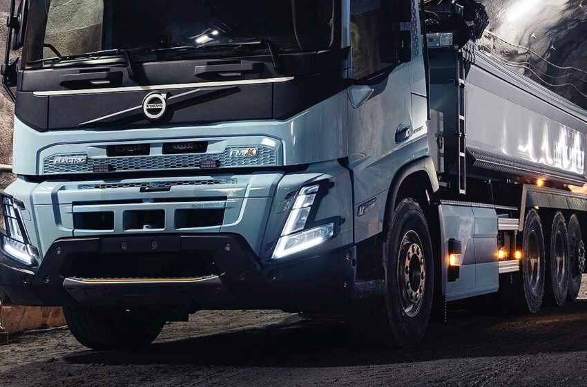  Volvo Trucks ya opera los primeros camiones eléctricos para minería subterránea