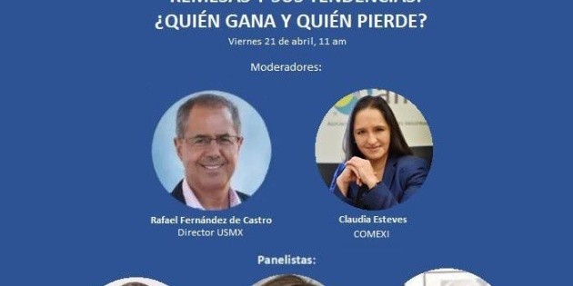  Webinar: "Remesas y sus tendencias: ¿Quién gana y quién pierde?"