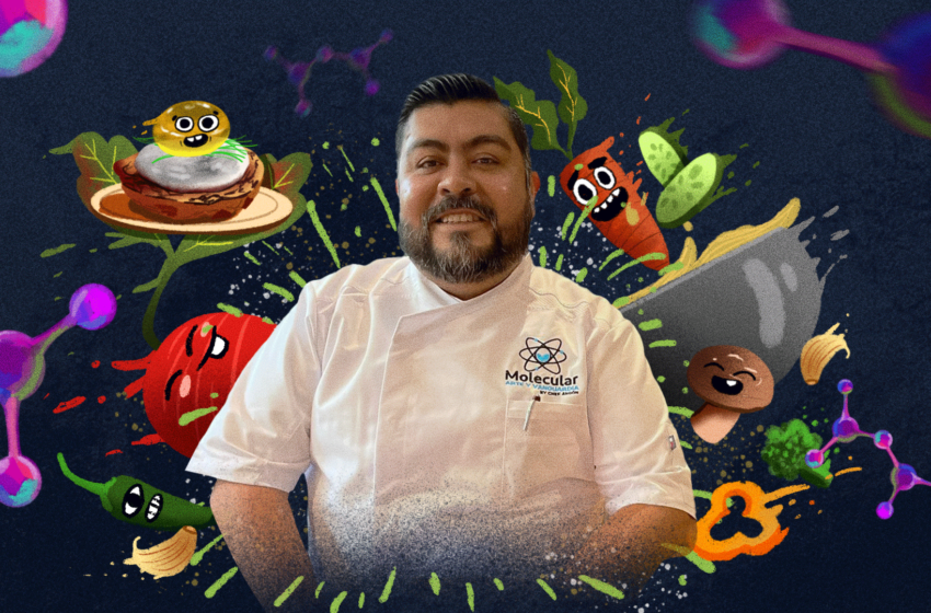  René Angón, el chef mexicano que lleva la cocina molecular al siguiente nivel