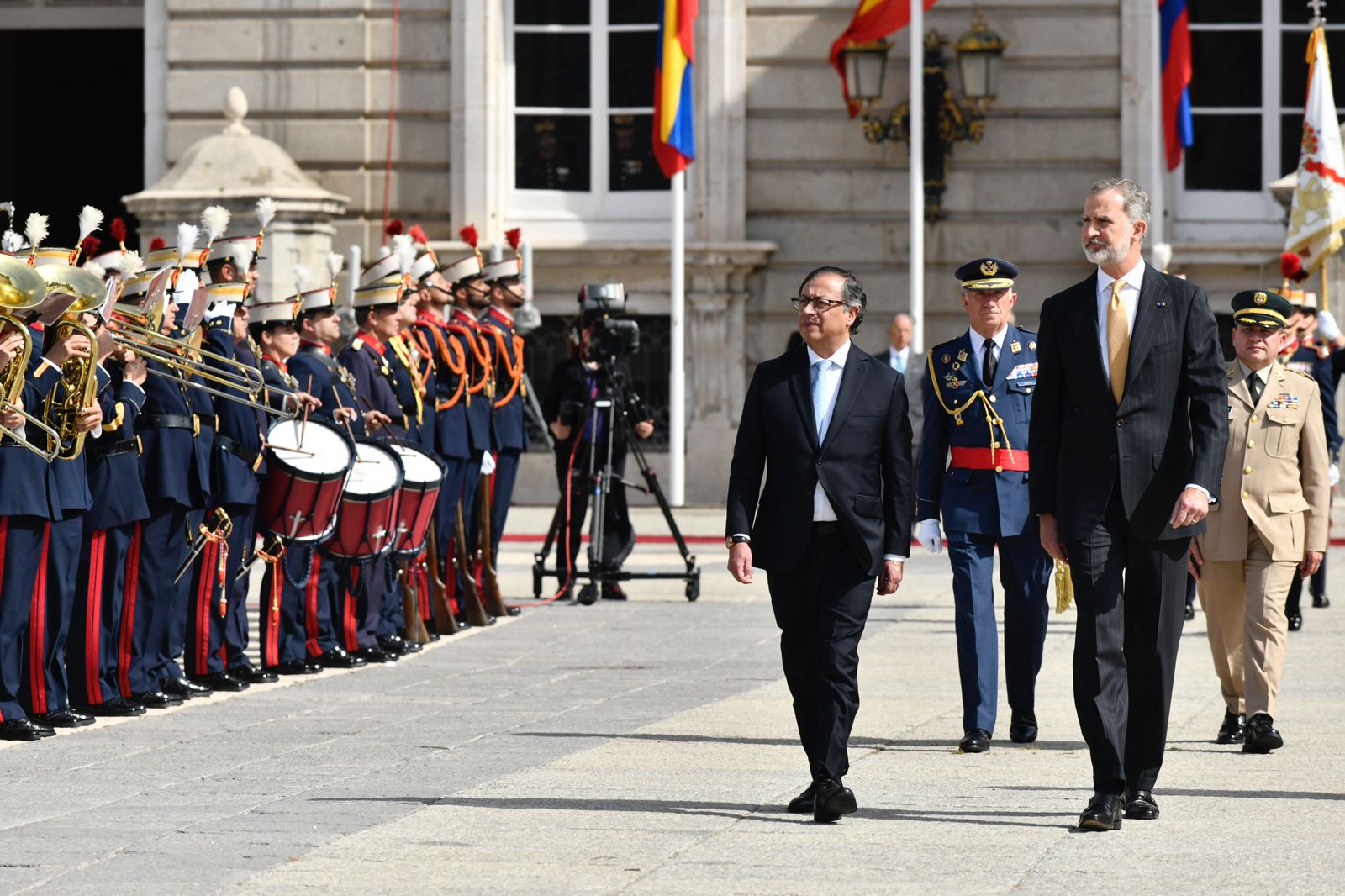 Presidente Petro y Rey Felipe VI