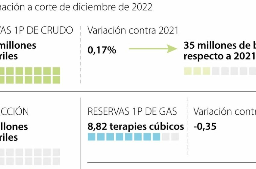  ANH dice que reservas probadas de petróleo y gas son 7,5 y 7,2 años, respectivamente