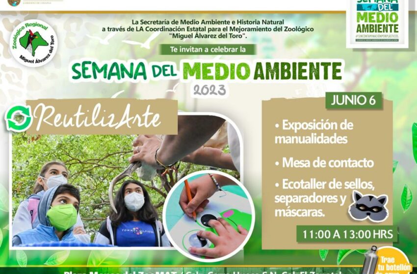  Cuidar es acción: participa en la “Semana del Medio Ambiente 2023” – Aquinoticias.mx