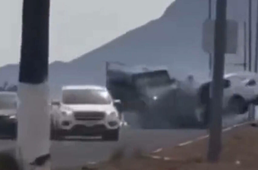  Captan fuerte choque en carretera a San Carlos, Sonora; ve video – Uno TV