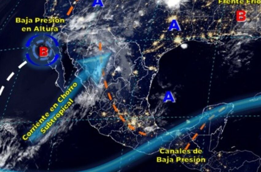  Dos canales de baja presión ocasionarán lluvias en diversos estados de México – El Imparcial