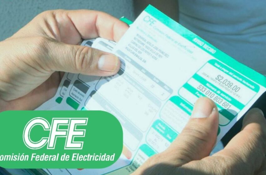 Suspenden NUEVA tarifa con DESCUENTO para pago del recibo de luz CFE en este …