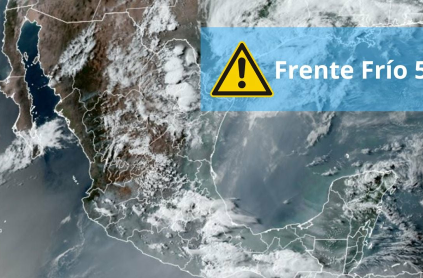 Frente Frío 54 AfectarÁ Estos Estados Y La Cdmx Tras Entrar A México En Mayo Mapa Miradasmx 5141