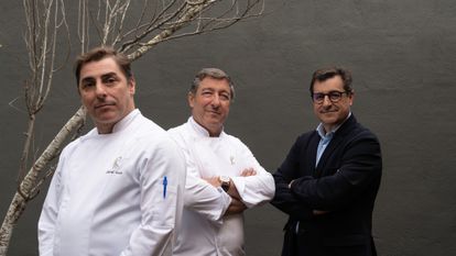 Los hermanos Roca, en el Celler Can Roca, que en dos ocasiones fue elegido mejor restaurante del mundo.