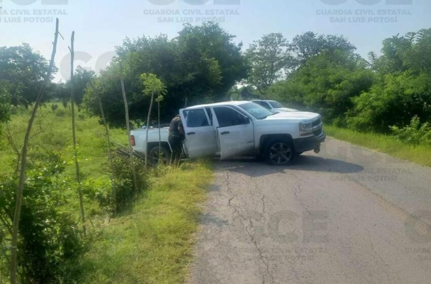  Detienen a dos personas por ataque armado contra la policía estatal de San Luis Potosí