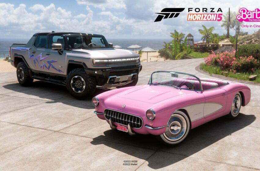  Barbie y Ken prestan sus vehículos para Forza Horizon 5