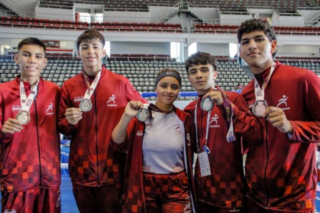  Termina Sonora con un oro, tres platas y un bronce en Nacionales Conade de boxeo