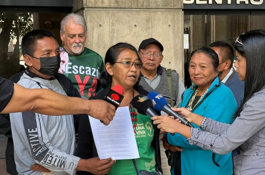  Indígenas y organizaciones exigen al Defensor del Pueblo acciones contra la minería ilegal …