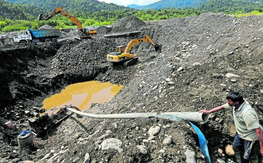  Minería ilegal | Oro | mineral | mafias | Editorial: La ruta de la draga | OPINION | EL …