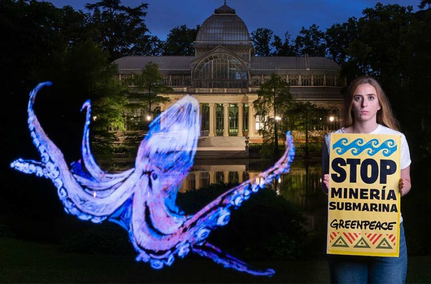  Greenpeace urge a aplicar el Tratado Global de los Océanos y frenar la minería submarina