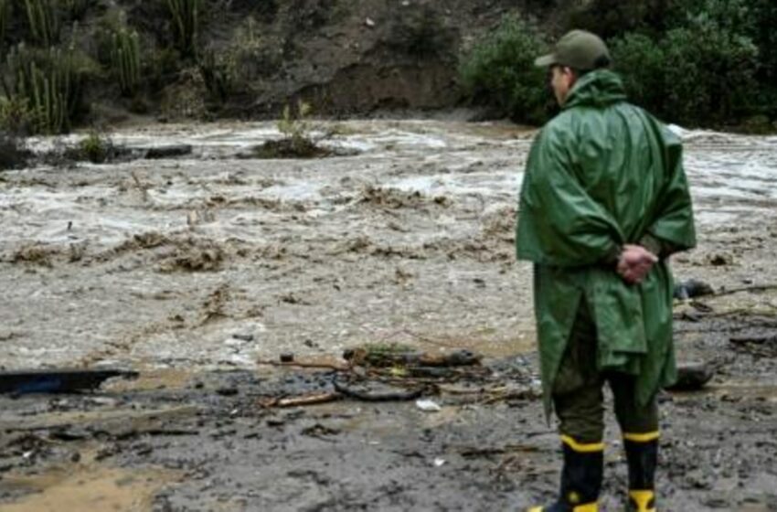  Dos muertos y tres desaparecidos por las inundaciones en Chile