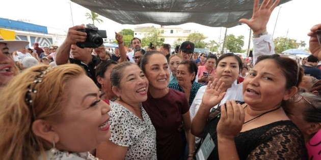  Claudia Sheinbaum se lleva consigo los sentimientos de pobladores de Tamaulipas
