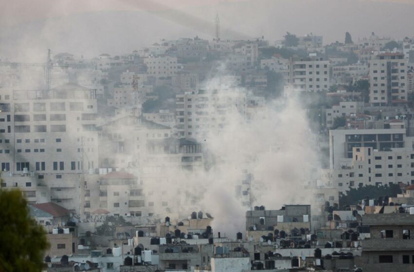  Israel bombardea Yenín en una operación a gran escala en Cisjordania que deja al menos 8 muertos