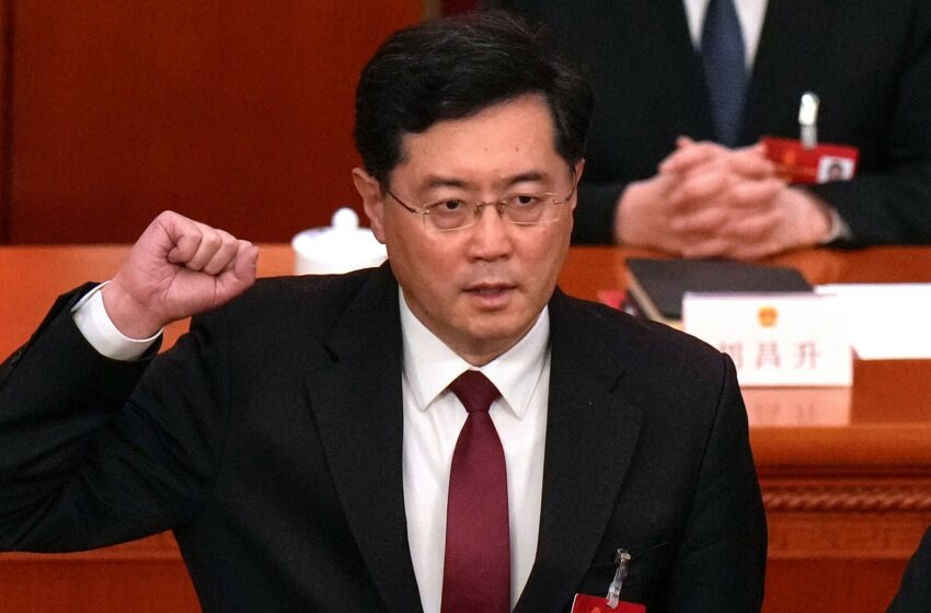  El ministro de Exteriores de China, cesado tras un mes sin hacer comparecencias en público