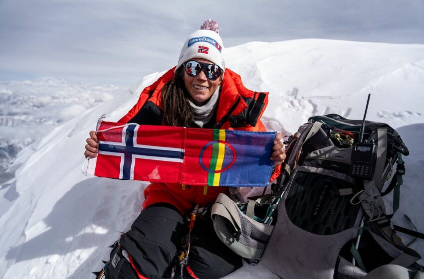  Un récord histórico: Kristin Harila completa el recorrido más veloz por los techos del planeta