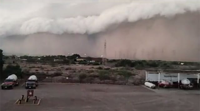  VIDEO: Impresionante tormenta de arena engulle Guaymas, Sonora – Periódico Zócalo