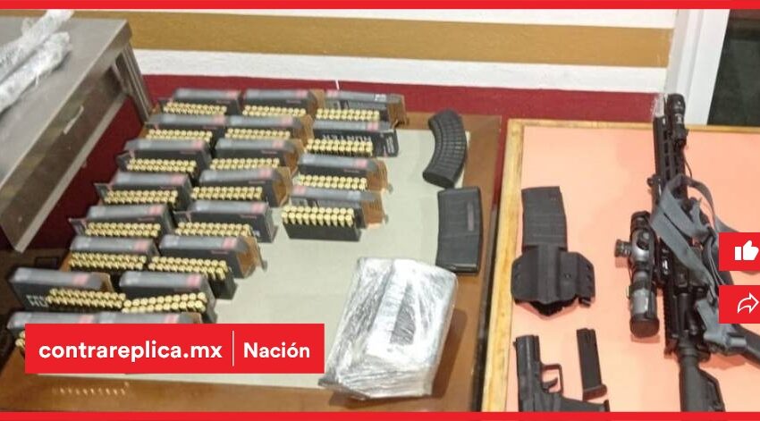  En Garita de Sonora detienen a dos mujeres que intentaron ingresar armamento de EU a México