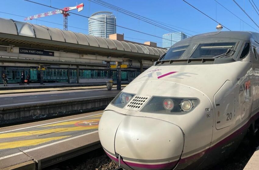  Renfe estrena su primer servicio propio de AVE en Francia