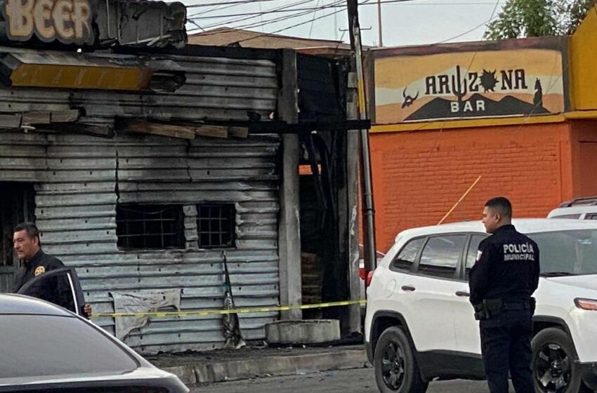  Fiscalía de Sonora mantiene búsqueda de quien provocó el incendio en bar de SLRC