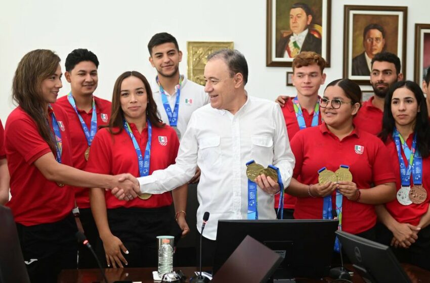  Alfonso Durazo reconoció a atletas de Sonora que participaron en los Juegos … – SDP Noticias