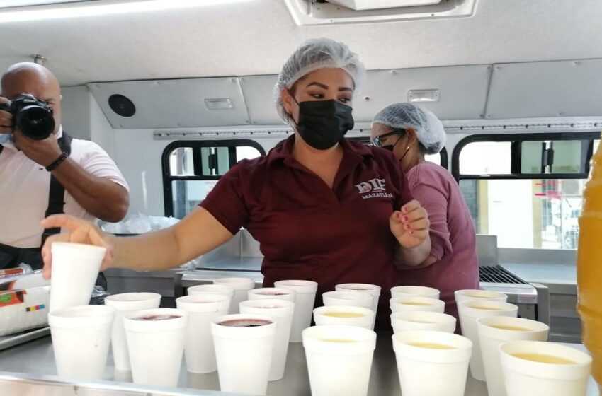  DIF Mazatlán entregará alimentos calientes en hospitales y vías del tren