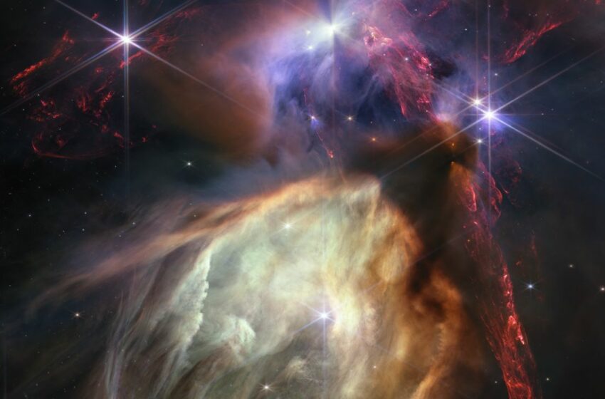  El telescopio James Webb celebra su primer aniversario con una increíble foto del nacimiento de estrellas