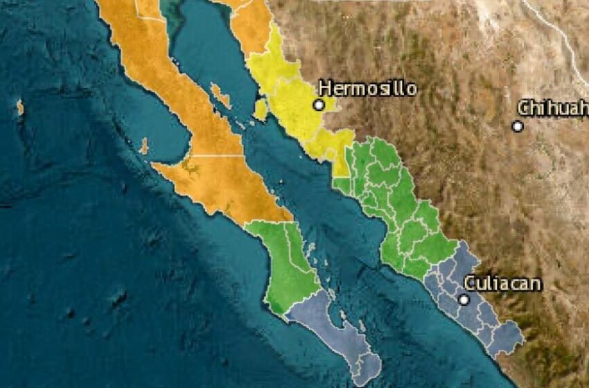  Sonora y Baja California permanecen en Alerta Naranja por “Hilary” – Línea Directa