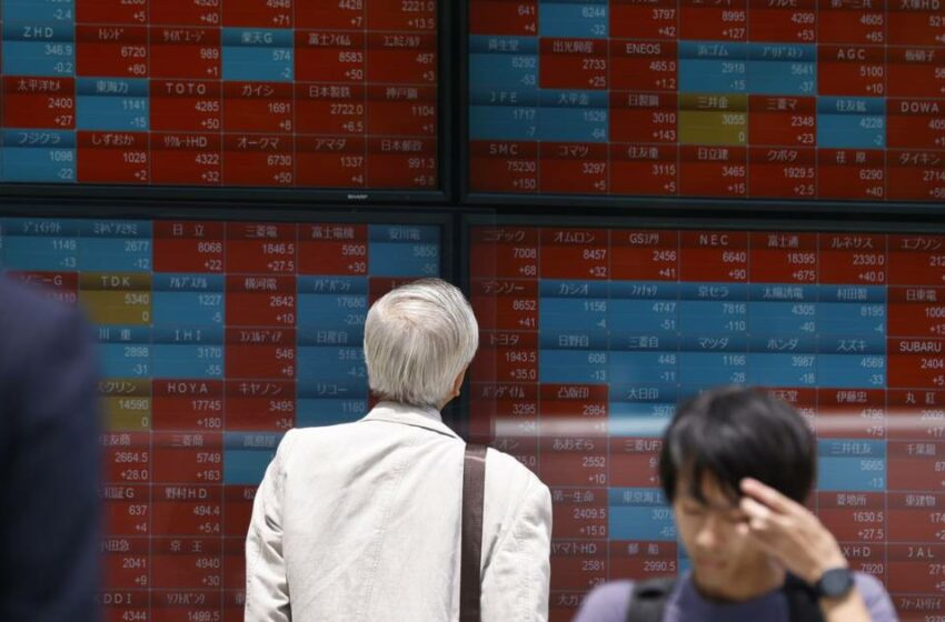  Bolsas de Asia caen por tercer día por los bonos del Tesoro