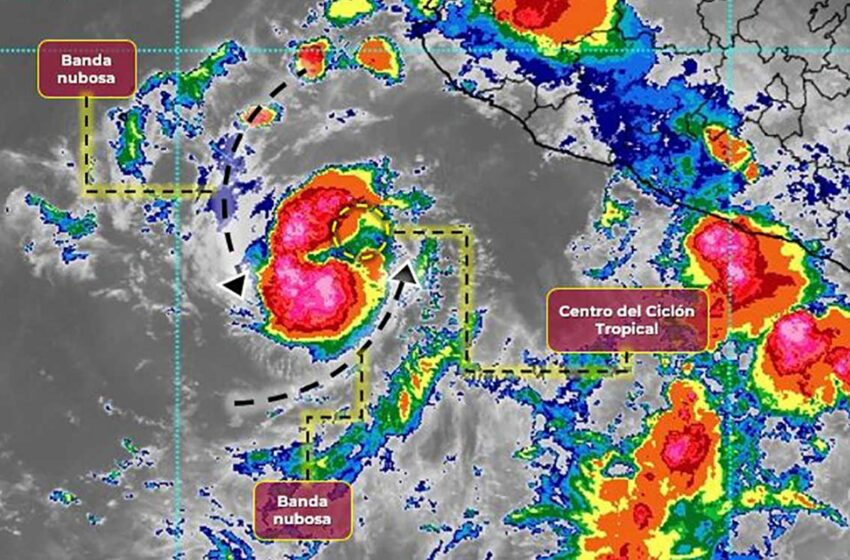  Depresión tropical 'Cinco-E' se intensifica a tormenta 'Dora' – Aristegui Noticias