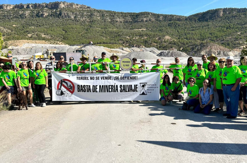  "Basta de minería salvaje" – AraInfo