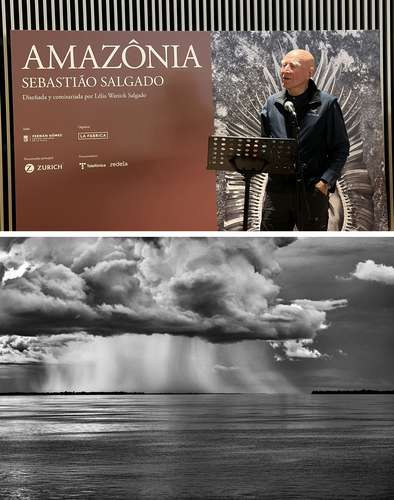  Salgado presenta Amazônia en Madrid