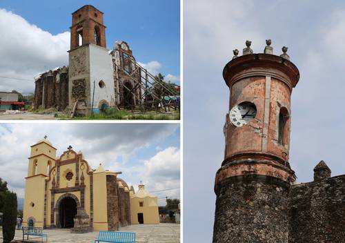  Destinan $10 mil millones para restaurar patrimonio dañado por sismos de 2017
