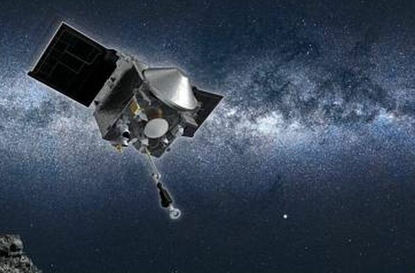  ¿Cuándo fue lanzada la sonda OSIRIS-REx al asteroide Bennu y qué materiales ha recogido?