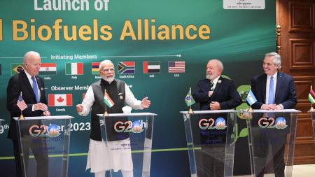  El Presidente participó del lanzamiento de Alianza Global de Biocombustibles