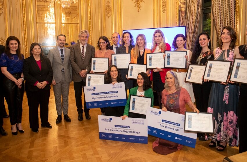  Se entregó el Premio “Científicas que cuentan”