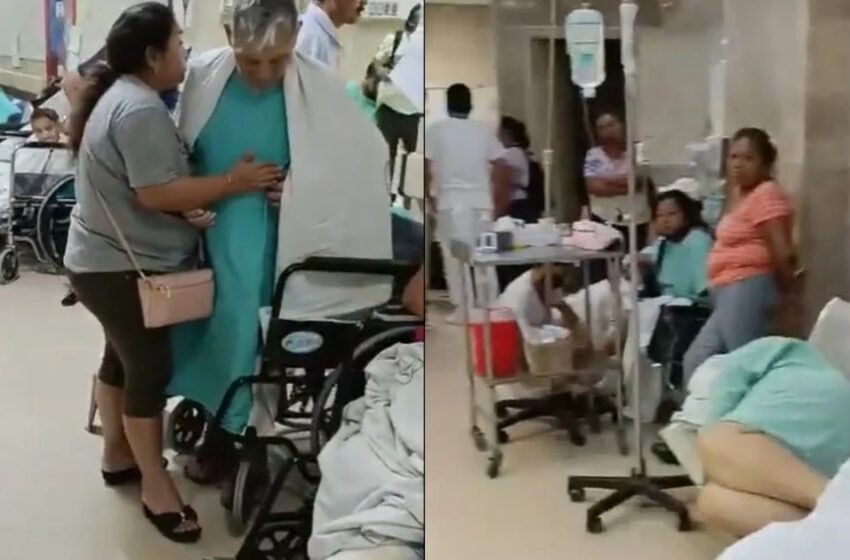  ¿Igual que en Dinamarca? Pacientes de IMSS Yucatán duermen en sillas y denuncian falta …