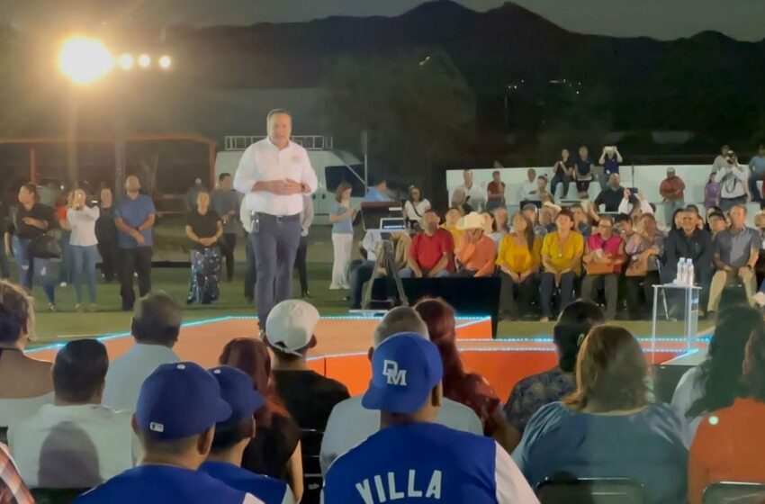  (VIDEO) Presenta alcalde Antonio Astiazarán segundo informe en área rural