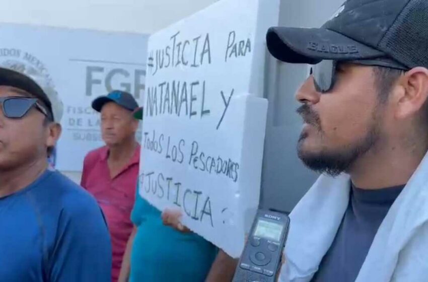  En Sinaloa, se manifiestan por muerte de pescador tras choque de embarcaciones – Milenio