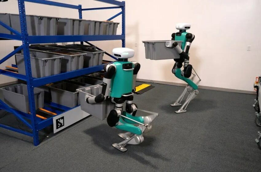  Amazon prueba un robot humanoide para automatizar sus almacenes