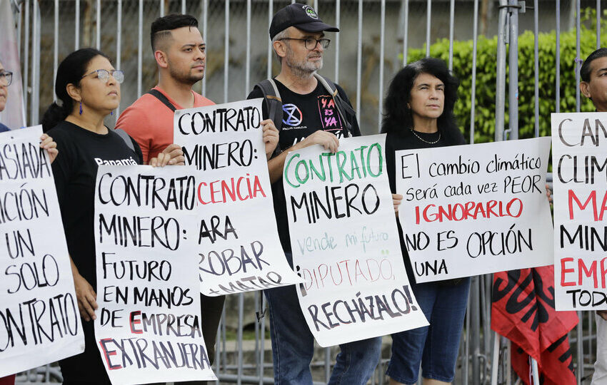  Siguen las protestas en Panamá por el contrato con una minera canadiense – Página12