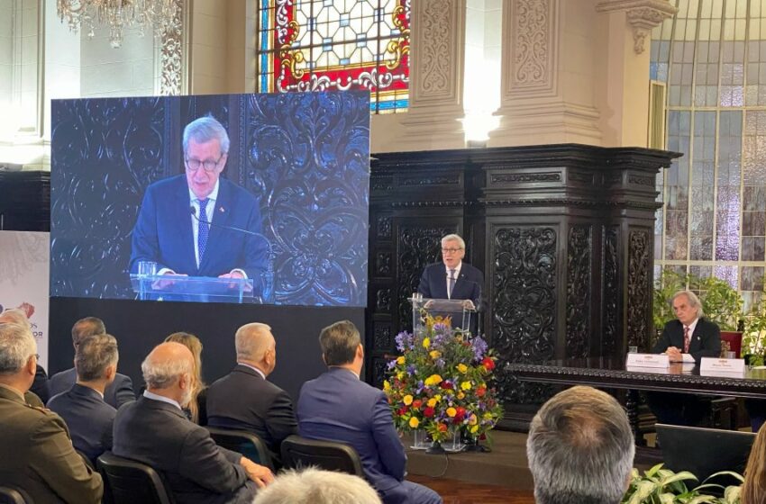  Canciller participa en la conmemoración de los 25 años de los Acuerdos de Paz de Brasilia