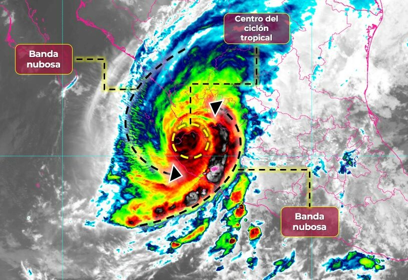  Informa Gobierno de Abelina López Rodríguez sobre lluvias torrenciales para Guerrero