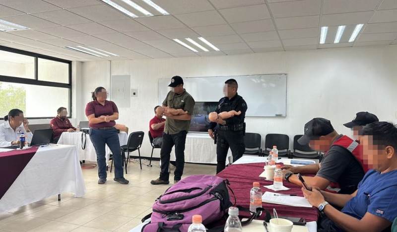  Personal de la Guardia Estatal se capacita en Soporte Vital Básico – La Region Tamaulipas