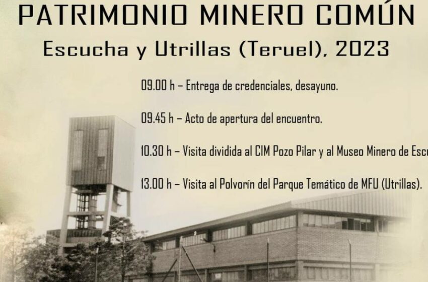  Una delegación barruelana participa, en Teruel, en el VII Encuentro de Patrimonio Minero Común