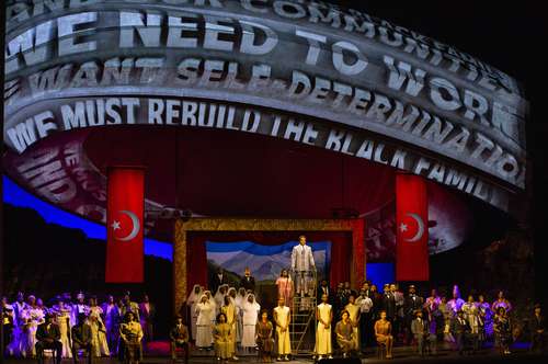 Función de ópera sobre Malcolm X, en la Met, se transmitió en el Auditorio Nacional