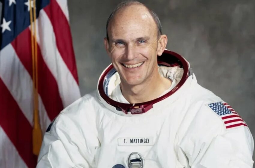  Murió Ken Mattingly, el astronauta que ayudó a regresar el Apolo 13 a la Tierra