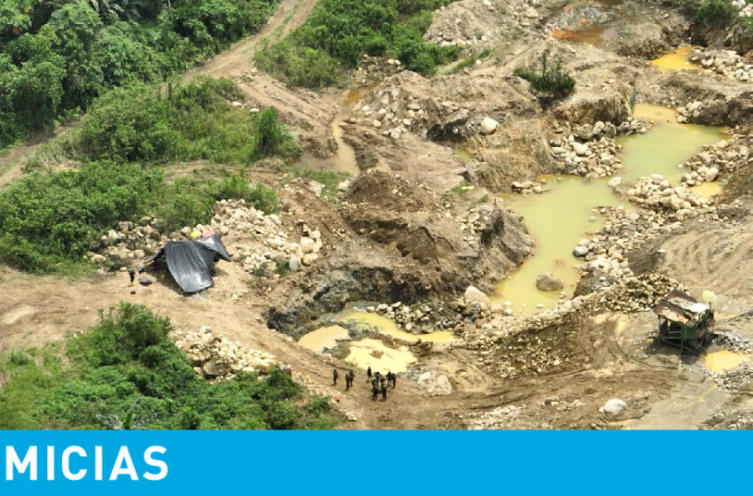  Desmantelan campamento de minería ilegal en Santa Rosa – Primicias